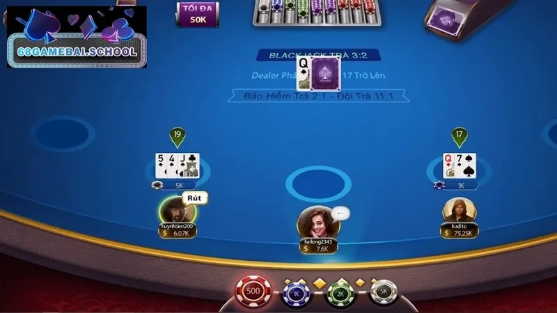 Blackjack là siêu phẩm xanh chín ăn khách tại Game Bài 68