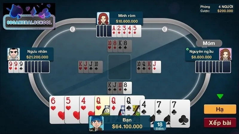 Chức năng từng bộ bài trong tú lơ khơ quy định tại Game Bài 68 Chức năng từng bộ bài trong tú lơ khơ quy định tại Game Bài 68