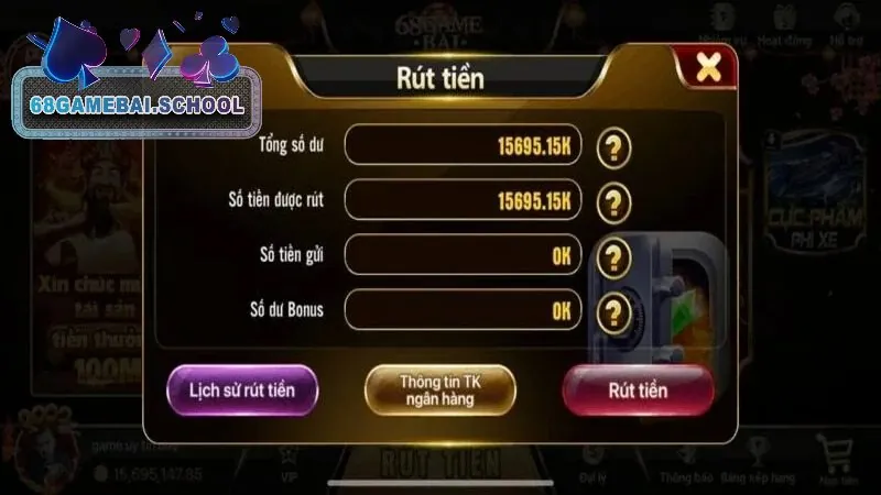Quy trình thanh toán tại Game Bài 68 chi tiết cho người mới Quy trình thanh toán tại Game Bài 68 chi tiết cho người mới